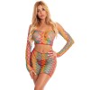 Pot of Gold 2 Pc Skirt Set - One Size - Rainbow