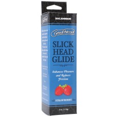 Goodhead - Slick Head Glide - Strawberry - 4 Oz. Goodhead - Slick Head Glide - Strawberry - 4 Oz.