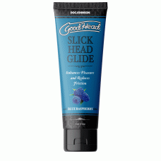 Goodhead - Slick Head Glide - Blue Raspberry - 4 Oz Goodhead - Slick Head Glide - Blue Raspberry - 4 Oz