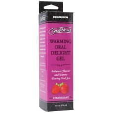 Goodhead - Warming Oral Delight Gel - Strawberry - 4 Fl. Oz. Goodhead - Warming Oral Delight Gel - Strawberry - 4 Fl. Oz.