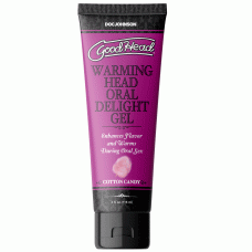Goodhead - Warming Head Oral Delight Gel - Cotton Candy - 4 Fl Oz Bulk Goodhead - Warming Head Oral Delight Gel - Cotton Candy - 4 Fl Oz Bulk