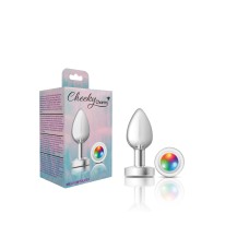 Light Up Silver Metal Plug - Medium Light Up Silver Metal Plug - Medium