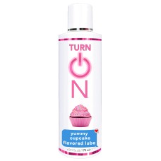 Turn on Yummy Cupcake Flavored Lube - 6 Fl. Oz.