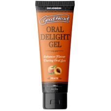 Goodhead - Oral Delight Gel - Peach 4 Oz Bulk Goodhead - Oral Delight Gel - Peach 4 Oz Bulk