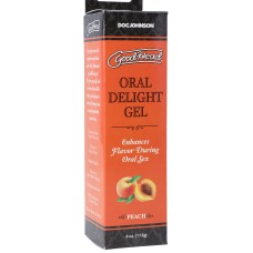 Goodhead - Oral Delight Gel - Peach - 4 Oz. Goodhead - Oral Delight Gel - Peach - 4 Oz.