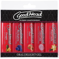 Goodhead - Oral Delight Gel - 5 Pack - 1 Oz. Goodhead - Oral Delight Gel - 5 Pack - 1 Oz.