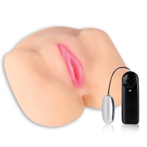 Vibrating Spread Eagle Pussy and Ass