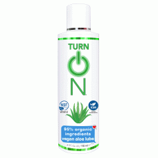 Turn on 95% Organic Ingredients Vegan Aloe Lube - 4 Fl. Oz.