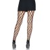 Rhinestone Pothole Net Tights - One Size - Black Rhinestone Pothole Net Tights - One Size - Black