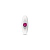 Silver Anchor Buttplug Kit - Clear Iridescent/pink