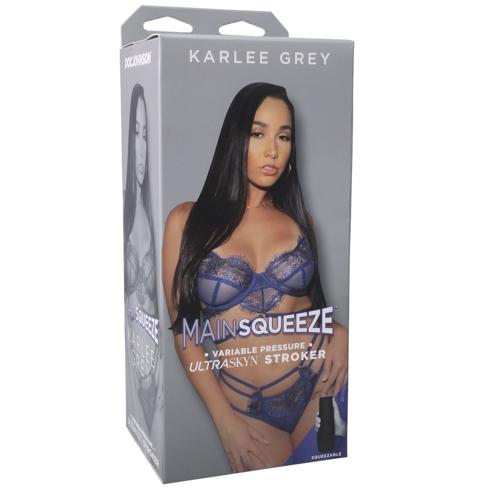 Main Squeeze - Karlee Grey - Ultraskyn Stroker - Vanilla