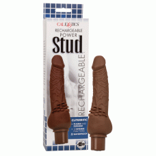 Rechargeable Power Stud Cliterrific - Brown