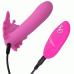 Venus Butterfly Silicone Remote Pulsating Venus G - Pink