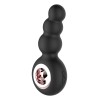 Gender Fluid Quiver Anal Ring Bead Vibe - Black
