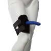 Gender Fluid Thigh Rider Strap-on Harness - Small- Large - Black