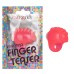Foil Pack Vibrating Finger Teaser - Pink