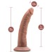 Au Naturel - Jack - 7 Inch Dildo - Mocha Au Naturel - Jack - 7 Inch Dildo - Mocha