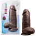 Au Naturel - Chub - 10 Inch Dildo - Chocolate