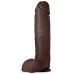 Au Naturel - Huge - 10 Inch Dildo - Chocolate