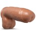Au Naturel - Huge - 10 Inch Dildo - Mocha