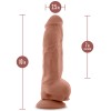 Au Naturel - Big Boy - 10 Inch Dildo - Mocha