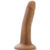 Dr. Skin Silicone - Dr. Lucas - 5 Inch Dong With Suction Cup - Mocha