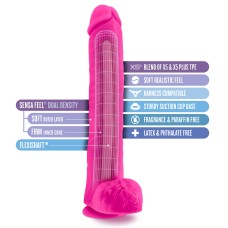 Au Naturel - Bold - Daddy - 14 Inch Dildo - Pink Au Naturel - Bold - Daddy - 14 Inch Dildo - Pink