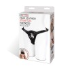 Patent Leather Strap-on Harness - Black