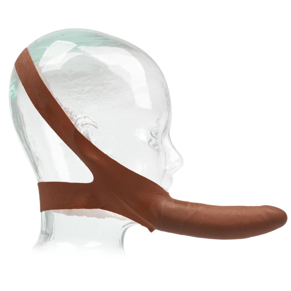 The Original Accommodator Latex Dong - Brown
