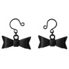 Bow Tie Nipple Jewelry - Black