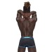 Casanova Uplift Mini Shorts - XL - Black/blue