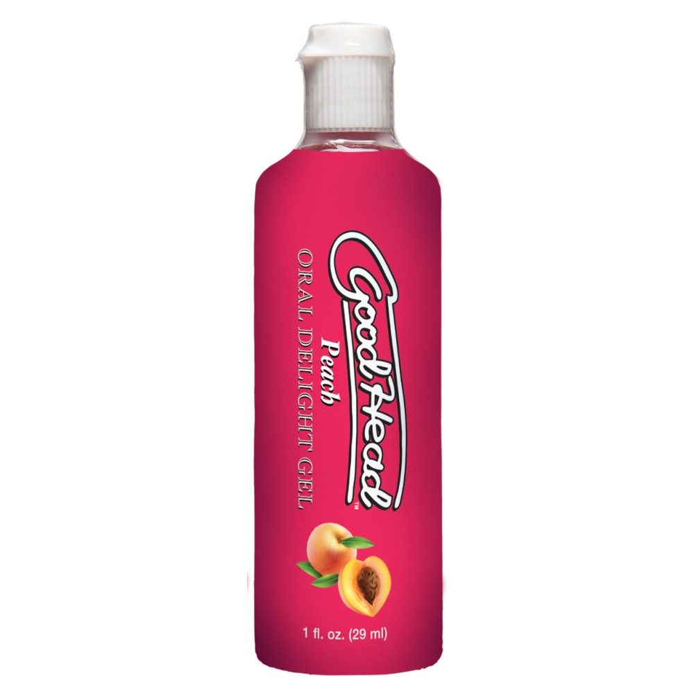Goodhead - Oral Delight Gel - Peach - 1 Oz. - Bulk