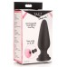Snap-on Interchangeable Small Silicone Anal Plug