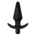 Anal Adventures Platinum - Silicone Vibrating Plug - Black Anal Adventures Platinum - Silicone Vibrating Plug - Black