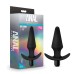 Anal Adventures Platinum - Silicone Vibrating Plug - Black Anal Adventures Platinum - Silicone Vibrating Plug - Black