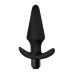 Anal Adventures Platinum - Silicone Vibrating Plug - Black Anal Adventures Platinum - Silicone Vibrating Plug - Black