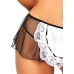 4 Pc Flirty French Maid - One Size - Black/white 4 Pc Flirty French Maid - One Size - Black/white