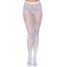 Butterfly Net Tights - One Size - White