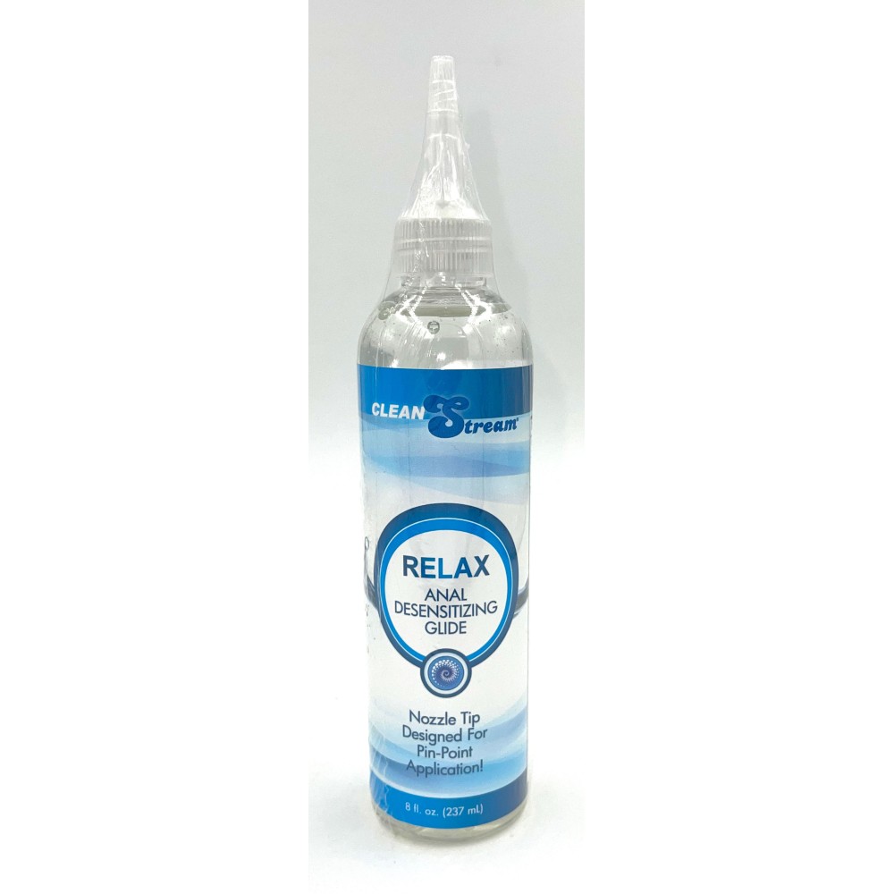 Relax Desensitizing Anal Lube With Dispensing Tip - 8 Oz
