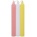Japanese Drip Candles - 3 Pack - Pink, White, Yellow Japanese Drip Candles - 3 Pack - Pink, White, Yellow