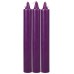 Japanese Drip Candles - 3 Pack - Purple
