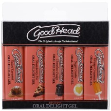 Goodhead - Oral Delight Gel - Dessert - 5 Pack - 1 Fl. Oz. Goodhead - Oral Delight Gel - Dessert - 5 Pack - 1 Fl. Oz.
