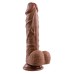 Realistic Dildo - 8 Inches - Dark
