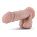 Dr. Skin Plus - 8 Inch Posable Dildo With Balls - Vanilla Dr. Skin Plus - 8 Inch Posable Dildo With Balls - Vanilla