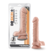 Dr. Skin Plus - 9 Inch Posable Dildo With Balls - Vanilla Dr. Skin Plus - 9 Inch Posable Dildo With Balls - Vanilla