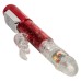 Naughty Bits Cumball Machine Thrusting Jack Rabbit Vibrator - Red