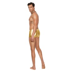 Men's Gold Lame Boxer Brief - Large/xlarge - Gold Men's Gold Lame Boxer Brief - Large/xlarge - Gold