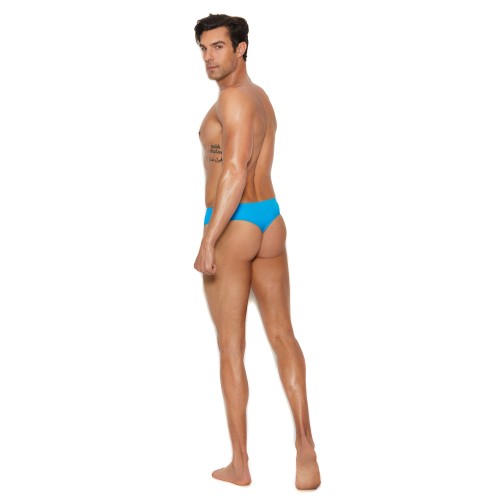 Men's Thong Back Brief - Small/medium - Turquoise Men's Thong Back Brief - Small/medium - Turquoise