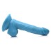 Pop Pecker 6.5 Inch Dildo With Balls - Blue