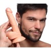 Pop Pecker 6.5 Inch Dildo With Balls - Light